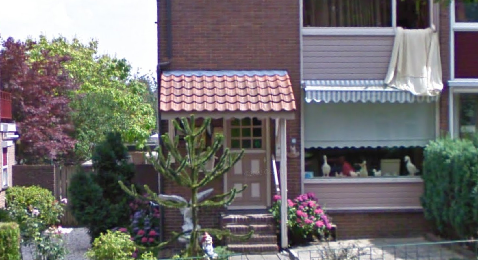 Archiefbeeld van de woning aan de Daniëlsweg in de Nijmeegse wijk Heseveld, zoals deze er in 2010 uitzag rond de tijd van de fatale gewapende woningoverval op Harrie Schrievers.