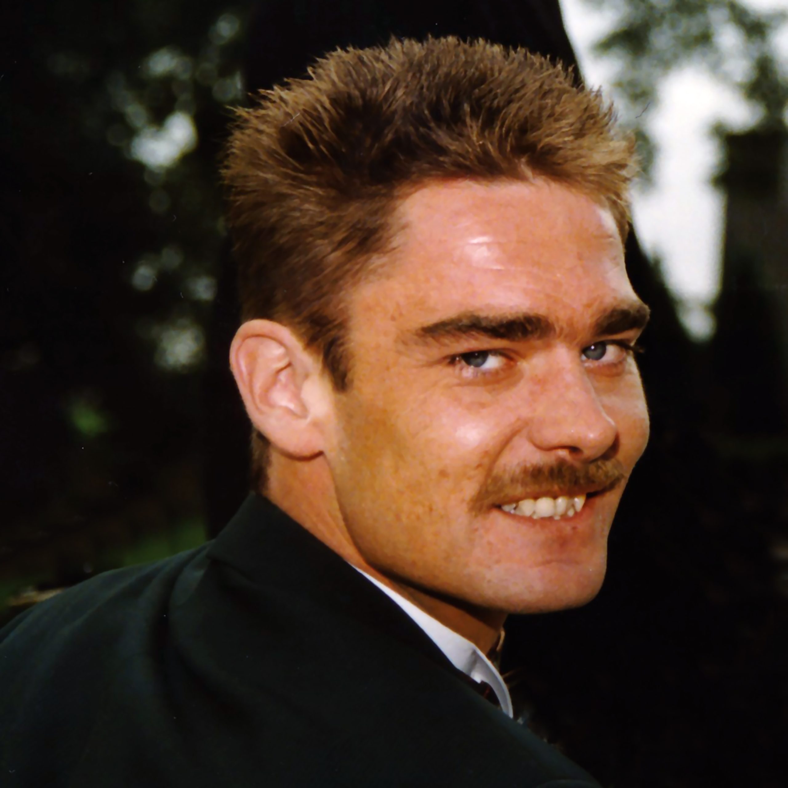 Portretfoto van Fokko Werkman (34), de kastelein die in 2003 werd vermoord in café De Turfsteker in Haule.