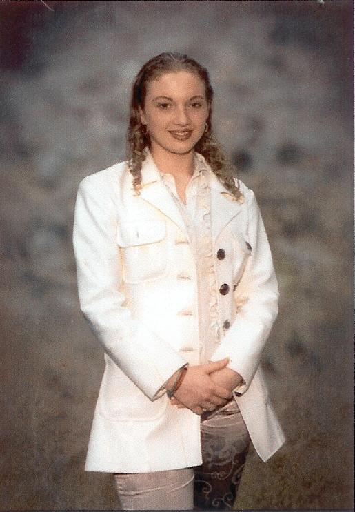 Archieffoto van de 17-jarige Sandra Kalk uit Hoogezand.