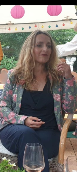 Opsporingsfoto van de 53-jarige vermiste Sylvia uit Krommenie.