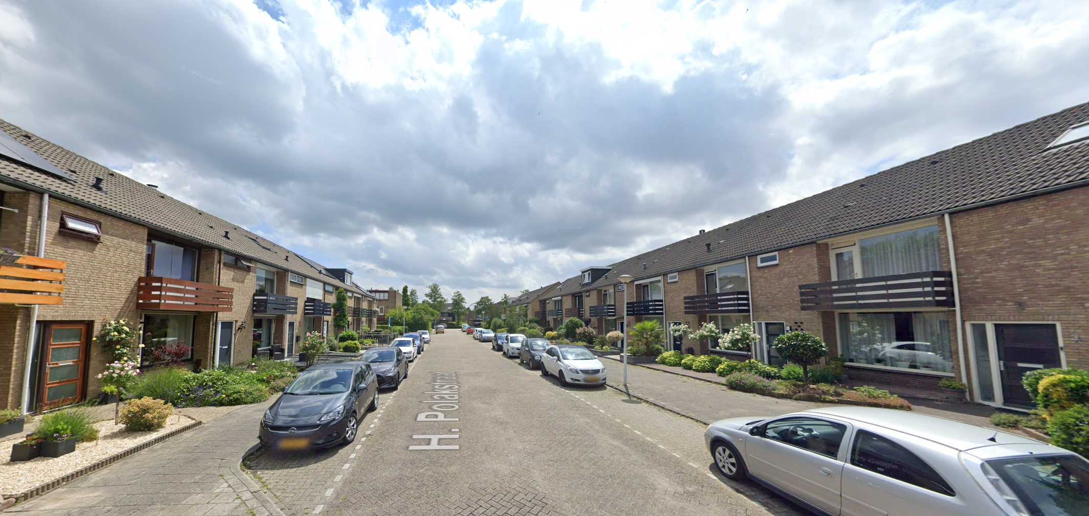 De Henri Polakstraat in Papendrecht.