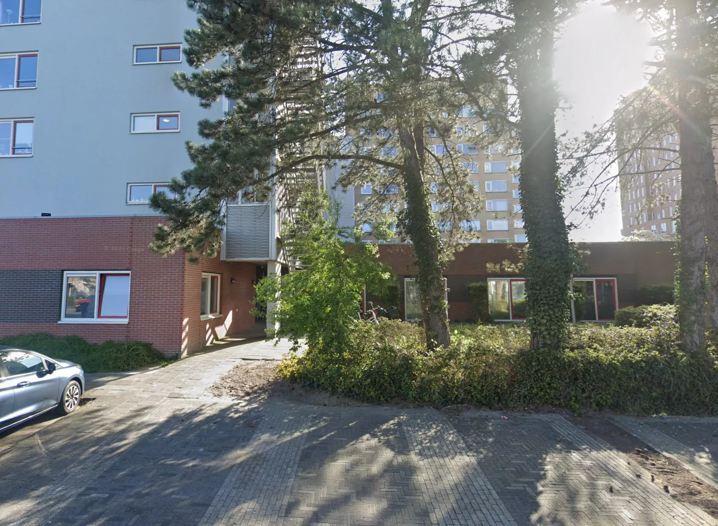 De locatie van de instelling aan de Plutolaan in Groningeen