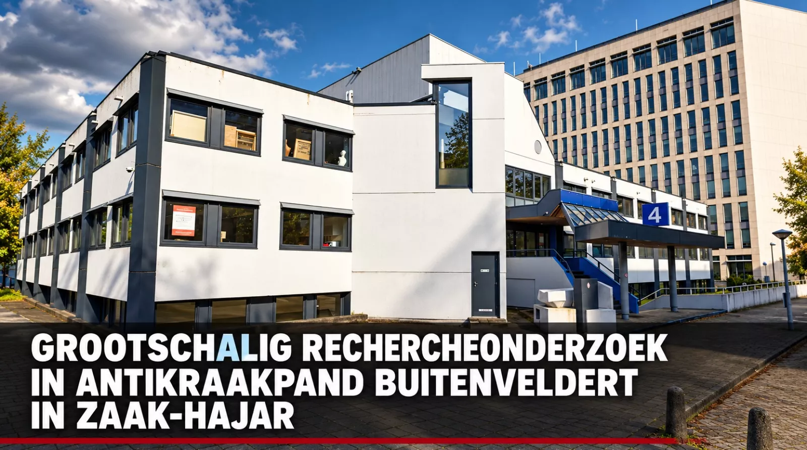 Het voormalige schoolgebouw aan De Klencke in Amsterdam-Buitenveldert.
