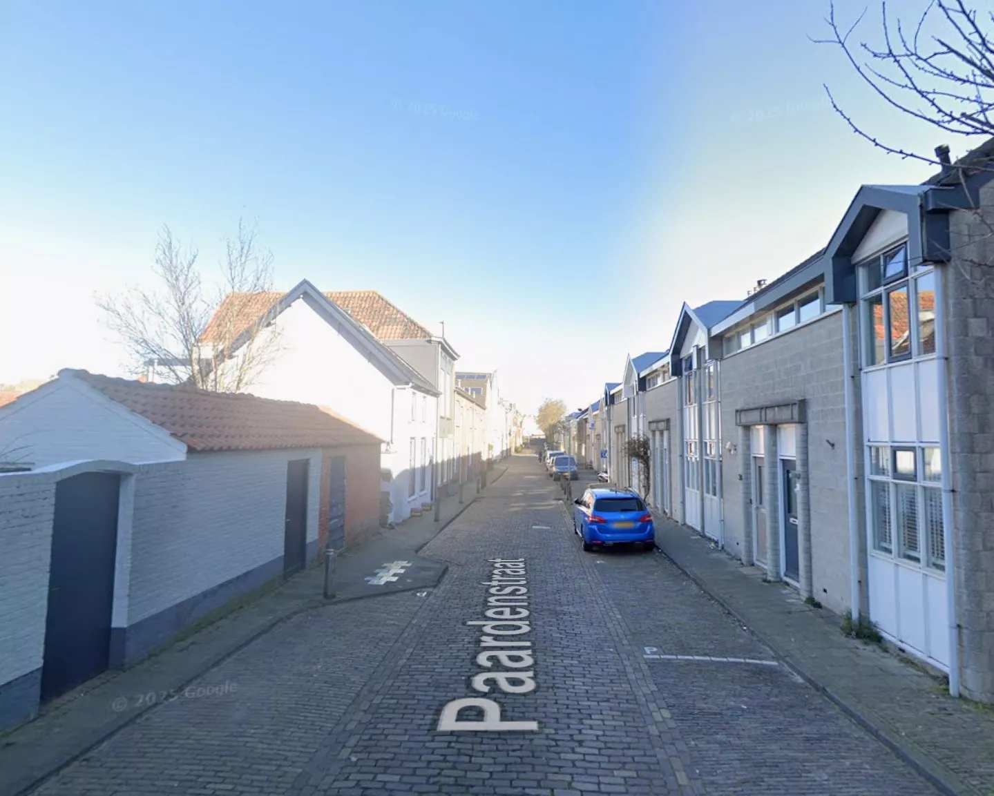 De Paardenstraat in Vlissingen na een melding van schoten.