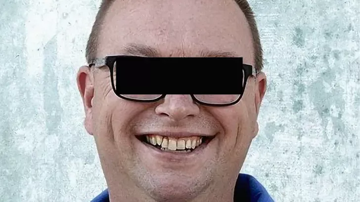 Een foto van de inmiddels 56-jarige Marcel B., die door de rechtbank en de Hoge Raad definitief is veroordeeld als de 'kelderboxverkrachter'.