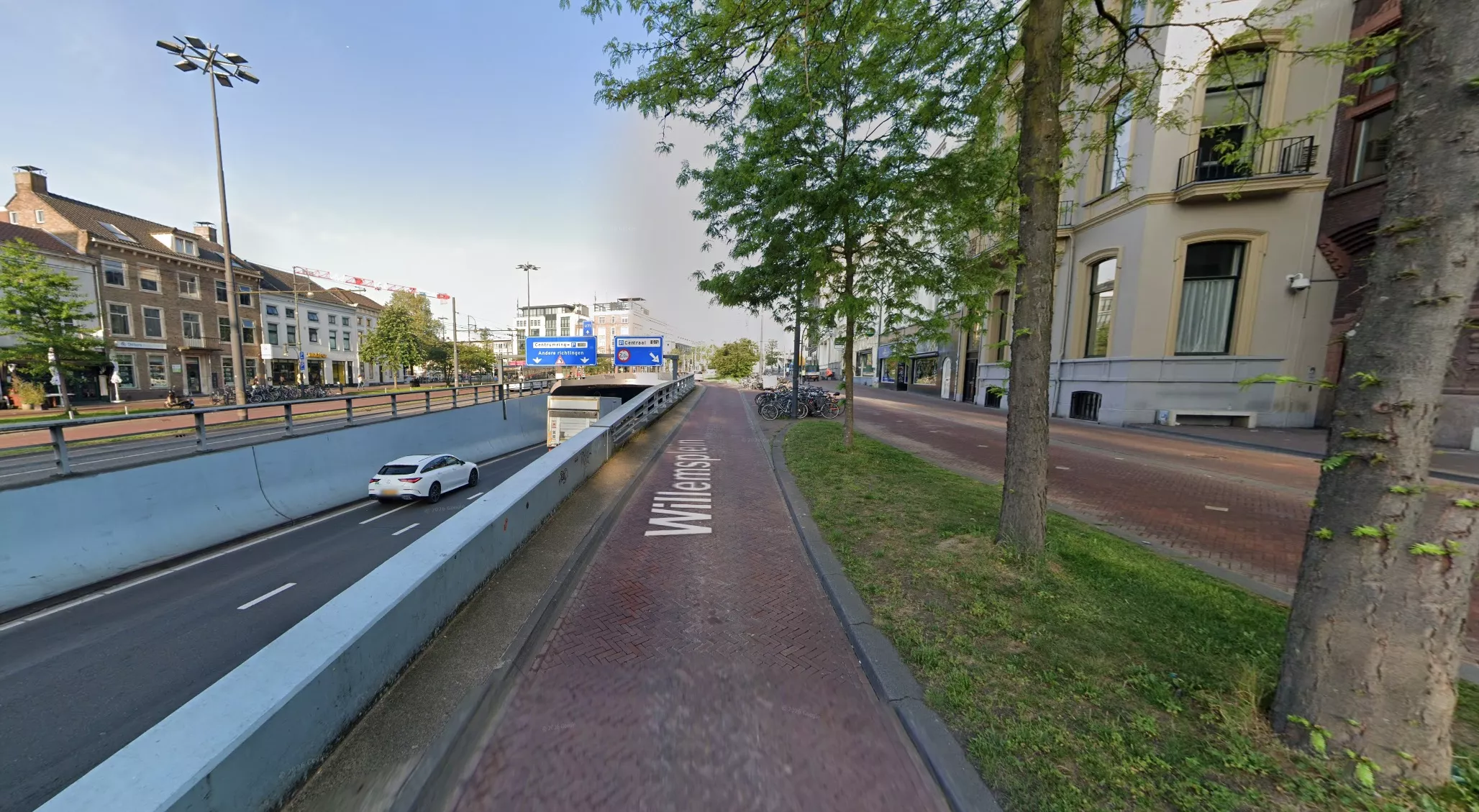 Het centrum van Arnhem na meerdere steekincidenten waarbij meerdere gewonden vielen.