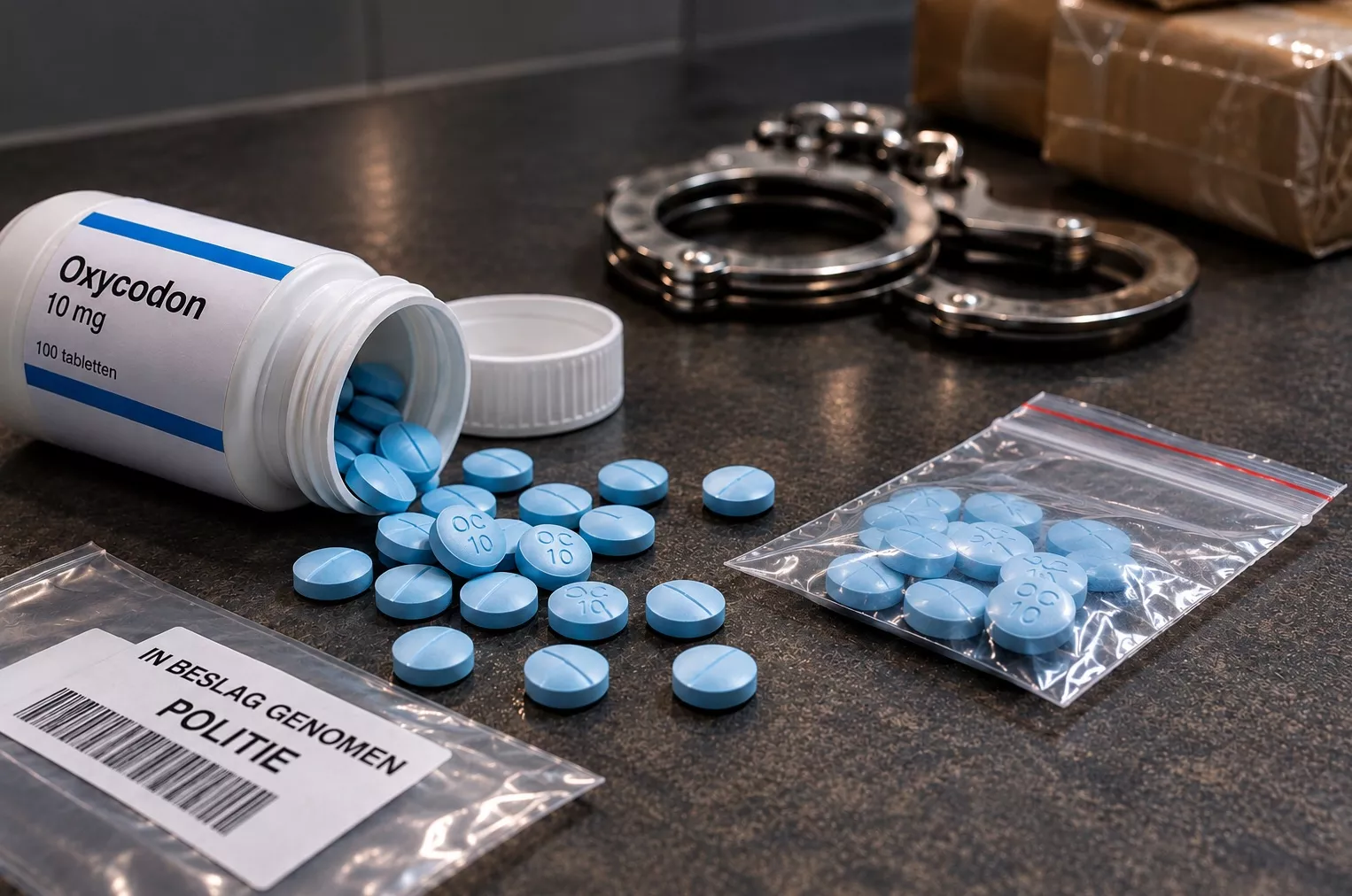 Politie haalt dertig illegale medicijnwebsites offline na sterfgevallen door namaakpillen met nitazeen.