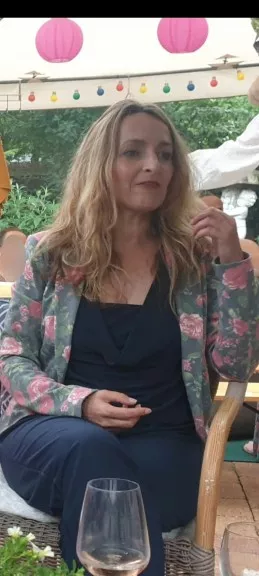 Opsporingsfoto van de 53-jarige vermiste Sylvia uit Krommenie.