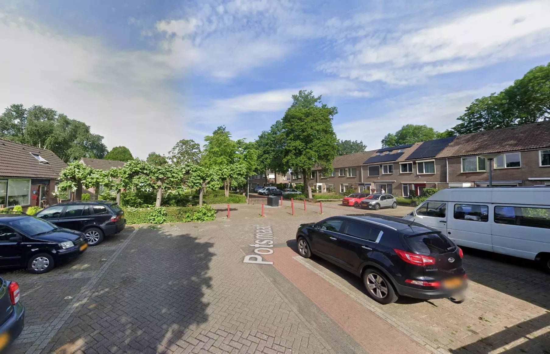 De Potsmaat in Doesburg na de verwoestende brand op 12 oktober.