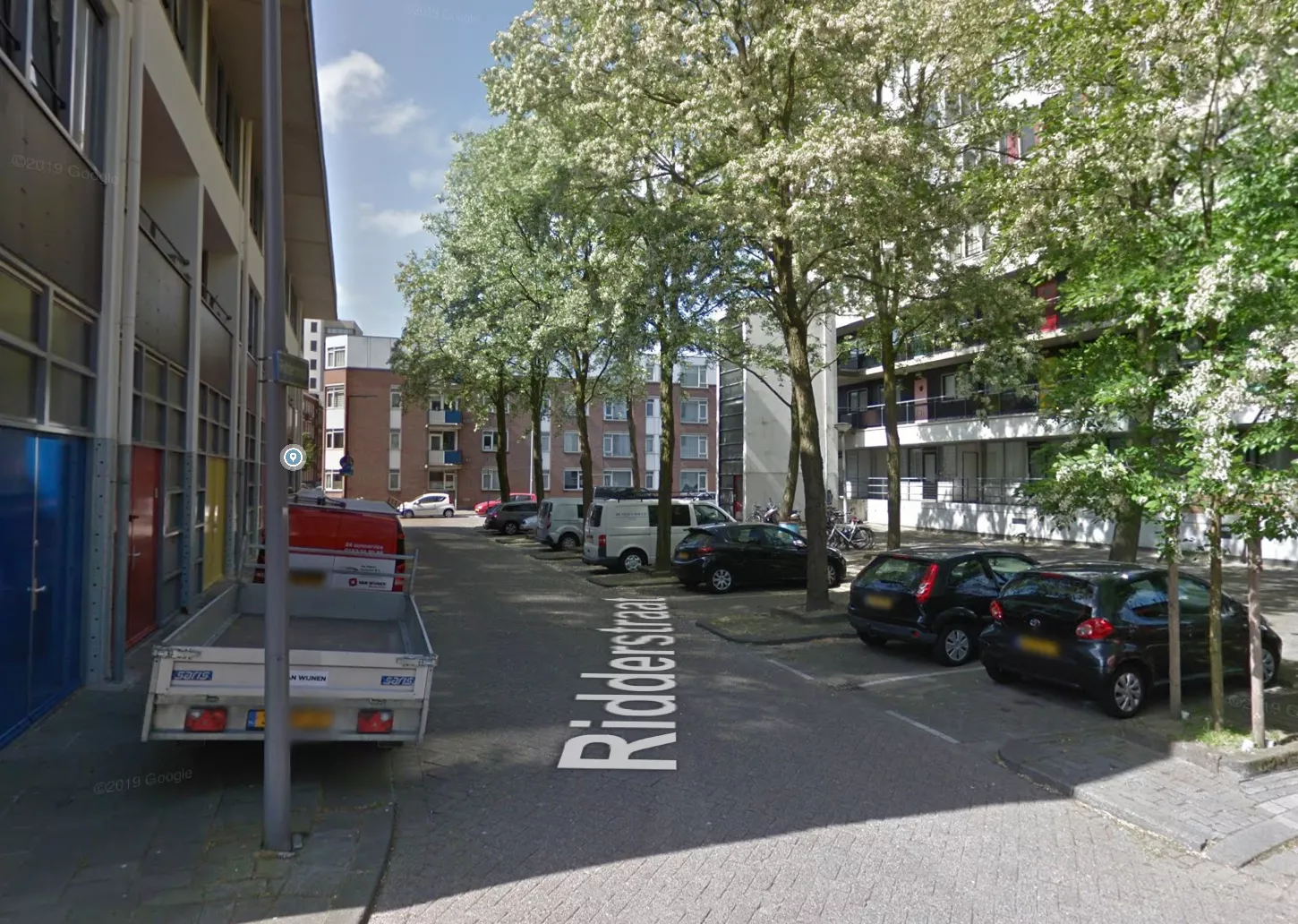 De ridderstraat in Rotterdam