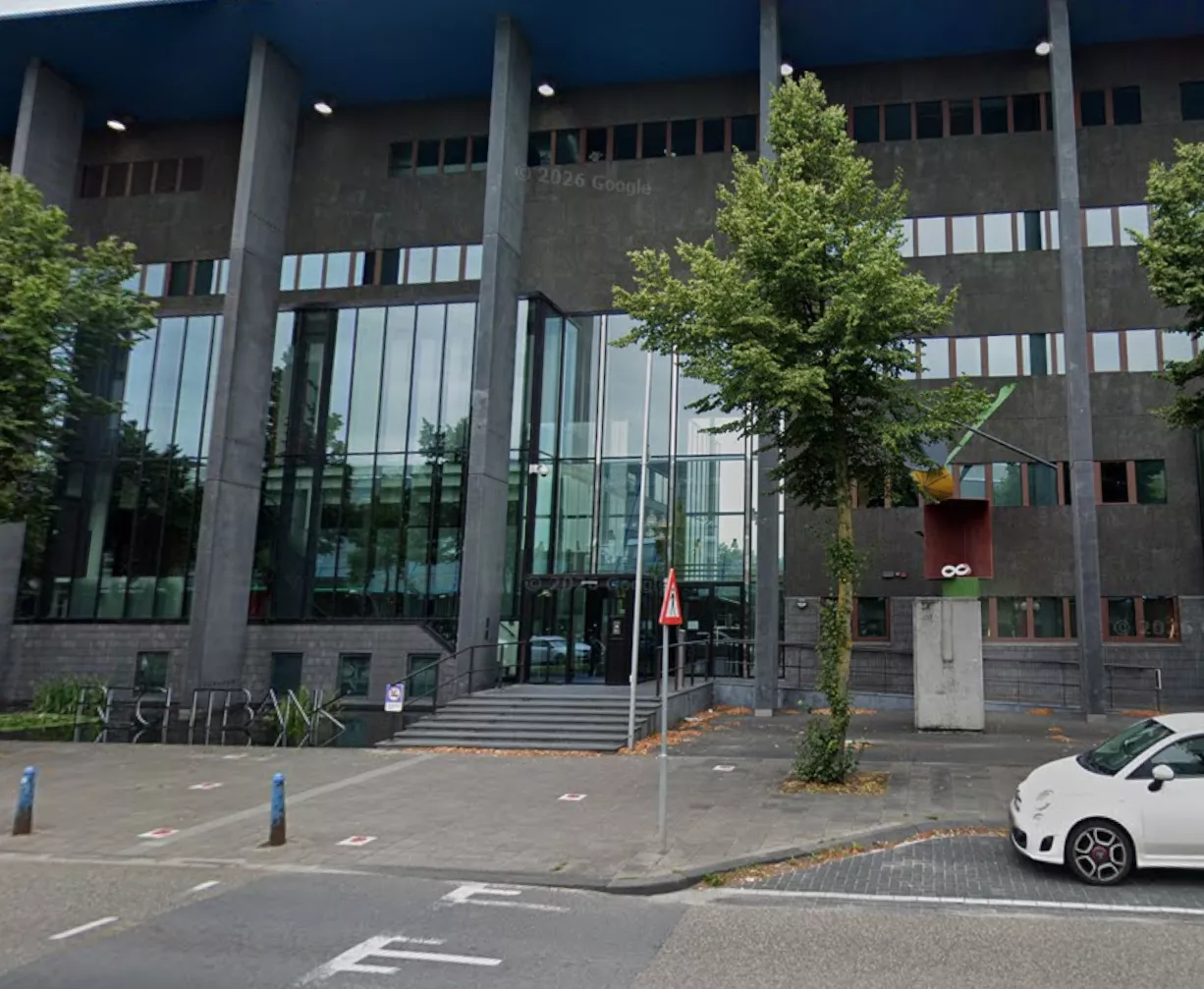 Het gerechtsgebouw van de Rechtbank Midden-Nederland in Lelystad, waar het vonnis over het misbruik van de nichtjes werd uitgesproken.