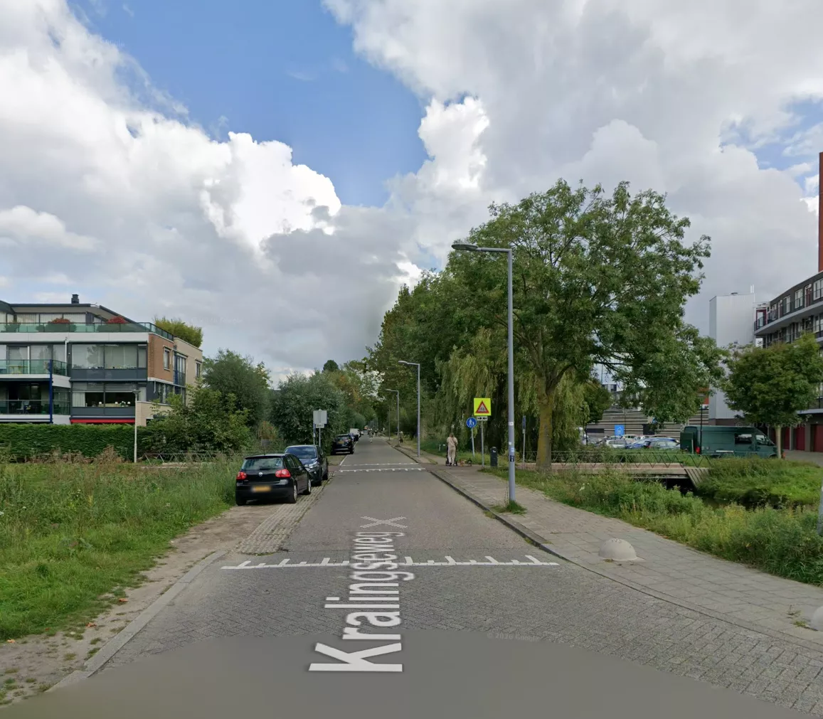 Straatbeeld van de Kralingseweg in Rotterdam-Prinsenland ter illustratie van de plek van het incident.