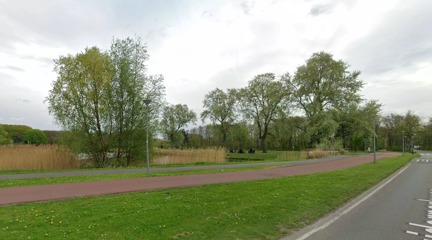 De omgeving van de Paul Krugerstraat in Rotterdam-Zuid waar de verdachte van het zedendelict werd gespot.